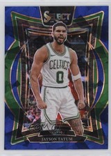 2024-25 Panini Select Concourse Blue Cracked Ice Prizm Jayson Tatum #2 1hr4
