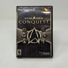 Star Trek Conquest Sony PlayStation 2 PS2 Bethesda 2007 Sci-Fi Strategy Game