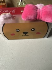 Brand New The Creme Shop 3D Teddy Headband Cute Plushie Spa Headband