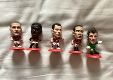 SOCCERSTARZ FOOTBALL FIGURES, Manchester United x5, VGC