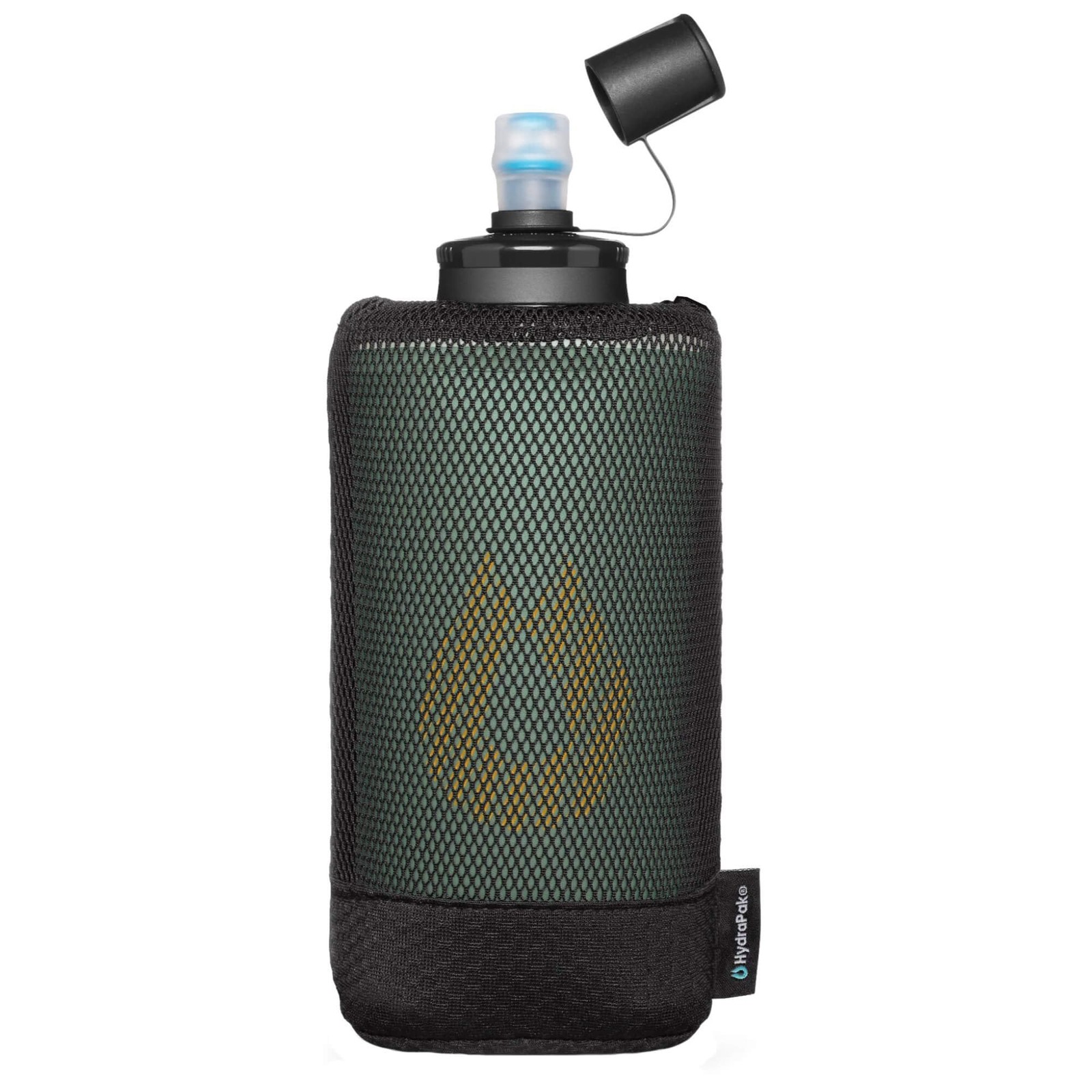 Hydrapak Packflask Kit 750ml Collapsible Drinks Bottle & Pouch - Sage