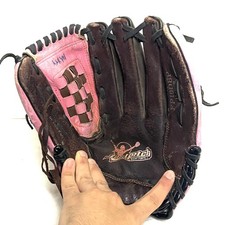 Rawlings 12" Fastpitch Softball Glove FP10DBP Right Hand Throw Pink/Brown