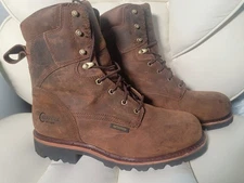 Chippewa Men's Super DNA 8" Steel Toe Waterproof Work Boot 59330 Size 9EEE