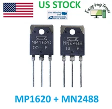 1Pair 2Pcs MP1620 + MN2488 1620 2488 New Original SANKEN