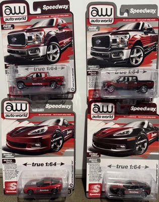 Auto World 2024  Speedway  Exclusive Set of 4 (New)