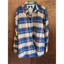 Wrangler 20X long-sleeve plaid Western button-up shirt 1023 