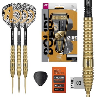 Target Darts Set Bolide Envy 90% Tungsten SP Swiss Point Steel Tip Barrel 03