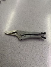 ✅ Snap-On LP6LN 6" Long Nose Locking Vice Grip Pliers Gray USA USED 🇺🇸 T11