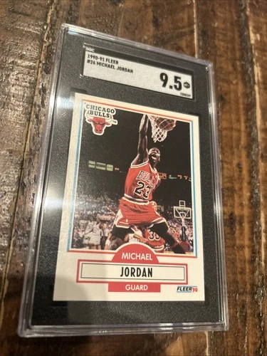1990 Fleer Jordan SGC 9.5