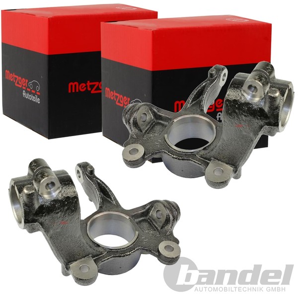 2X Metzger Achsschenkel Vorne Passend FÜR Ford Galaxy Mondeo S-MAX Volvo S60-image