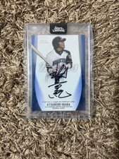 Atsunori Inaba Autographed Card, Series 50, Hokkaido Nippon-Ham Fighters