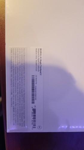 New 2024 Apple Magic TrackPad White Multi-Touch Surface USB-C A3120 - Picture 3 of 3