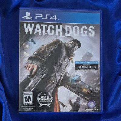 Ubisoft Watch Dogs (PS4) Open World Action Adventure Multiplayer M NTSC 2014
