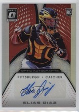 2016 Panini Donruss Optic Optic Auto Red 20/25 Elias Diaz #OA-ED Auto 10k8