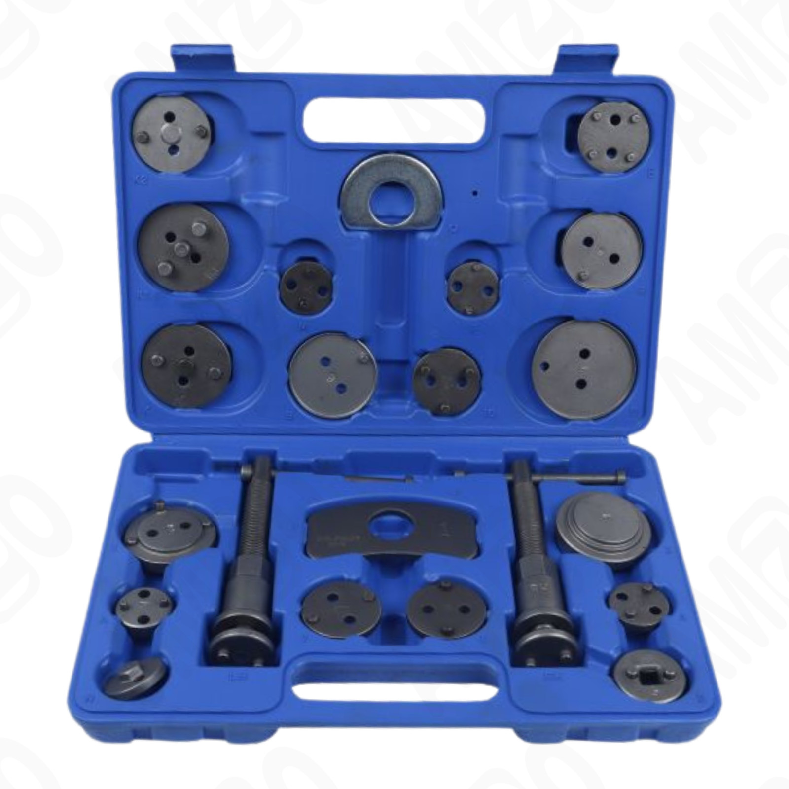 US PRO Brake Caliper Wind Back Tool Kit 22PC Universal Piston Rewind Set 6216