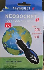Fuelshark Neosocket Auto Gas Saver 12v Cigarette Lighter Voltage Stabilizer New