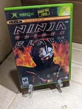 Ninja Gaiden Black (Microsoft Xbox, 2005) CIB Complete W/ Reg. Card + Manual