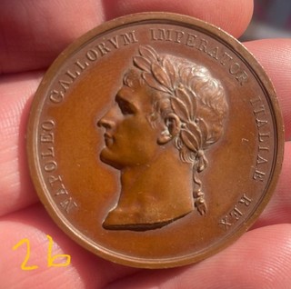 Napoleon I Bonaparte Coronation Medal 1805 41.5mm