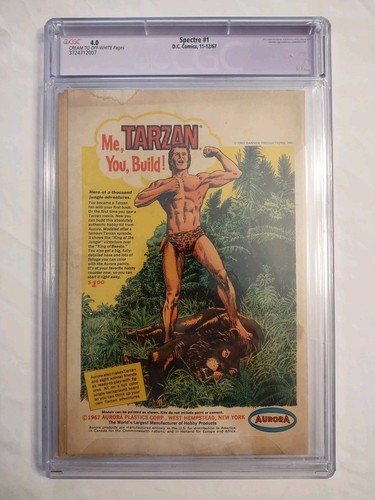 1967 DC Comics Spectre #1 CGC 4.0 Restored 1st Solo Appearance Key Silver Age - Picture 3 of 3