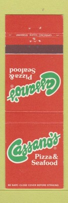 Matchbook Cover - Cassano's Pizza Seafood | eBay