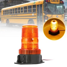 30 LED Strobe Beacon Light Forklift Truck Rooftop Amber Emergency Warning