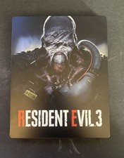 Resident Evil 3 Remake 2020 SteelBook Only No Game Nemesis RE3 Capcom