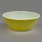Vintage Pyrex 404 Yellow Primary Mixing Nesting Bowl 4qt USA 10.25” Ovenware MCM