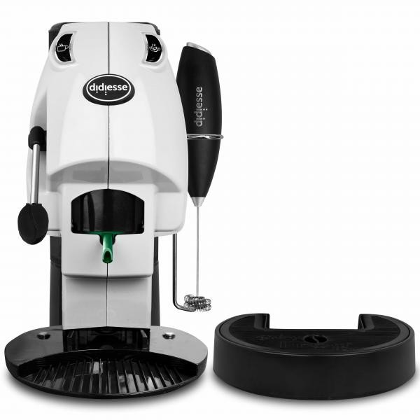 Didiesse Baby Frog Coffee Tea Macchina Caffè a Cialde 44mm Bianca con Frullino - Immagine 2