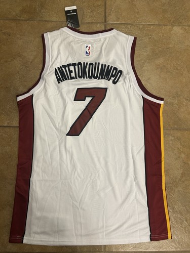 Giannis Antetokounmpo Miami Heat Jersey Size 52