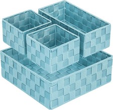 Organization And Storage Baskets Organizing Bins Small Woven Basket Cube Contain