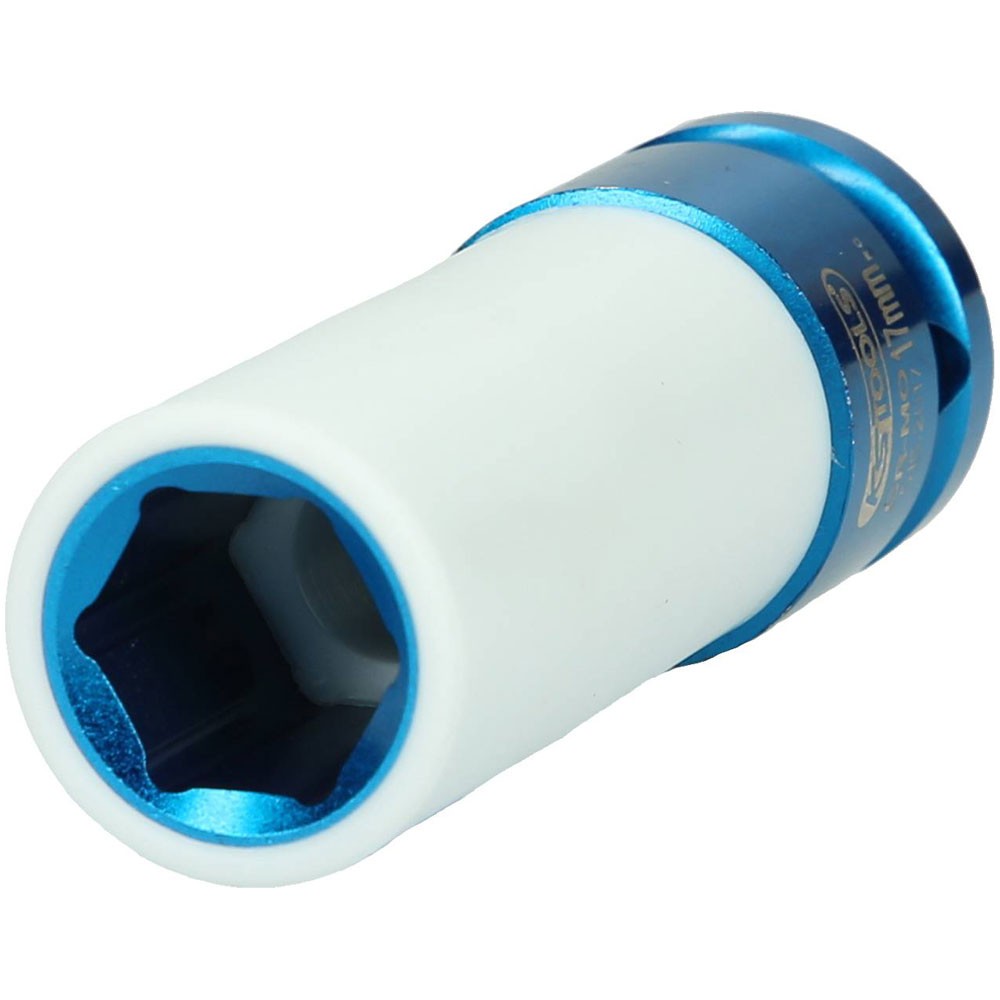 KS Tools 1/2"" Aluminium Wheel Impact Socket, Deep, 17mm