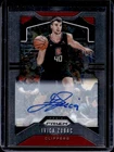 2019-20 Panini Prizm Ivica Zubac Signatures Auto Autograph #220 Clippers