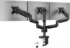 Soporte de escritorio triple monitor de alta resistencia para pantallas de hasta 32" - Compatible con VESA