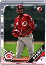 2019 Bowman #BP-51 Hunter Greene Prospects