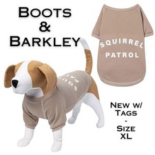 NEW Boots  Barkley Fun Squirrel Patrol Dog Sweatshirt XL, Up To 100Lbs  24"