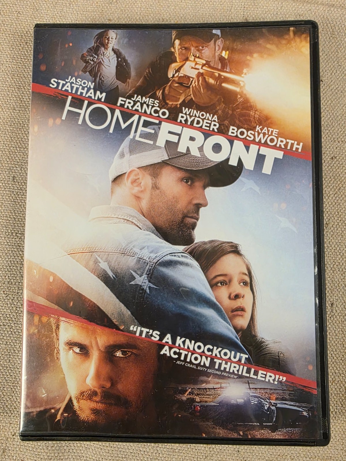 Homefront DVD Jason Statham James Franco Winona Ryder Kate Bosworth