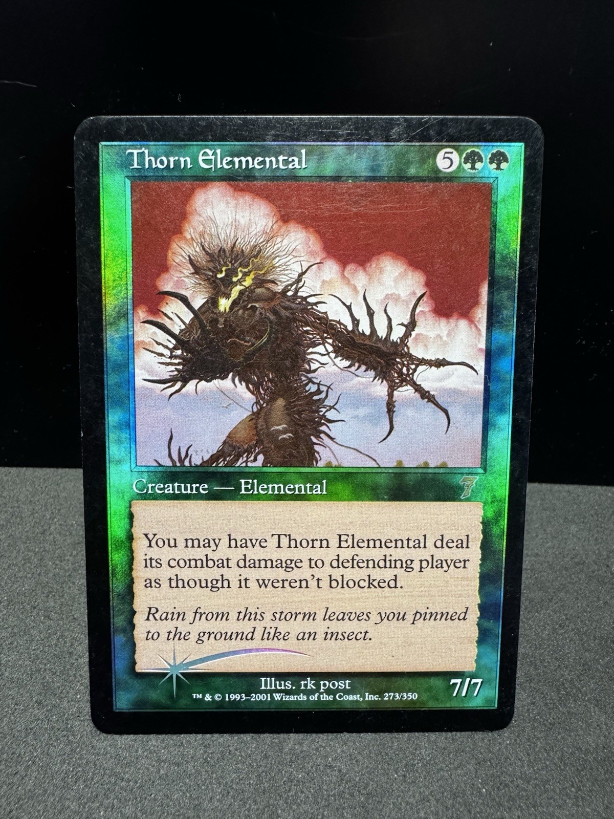MTG | Thorn Elemental - 273/350 FOIL | 7th Edition | NM