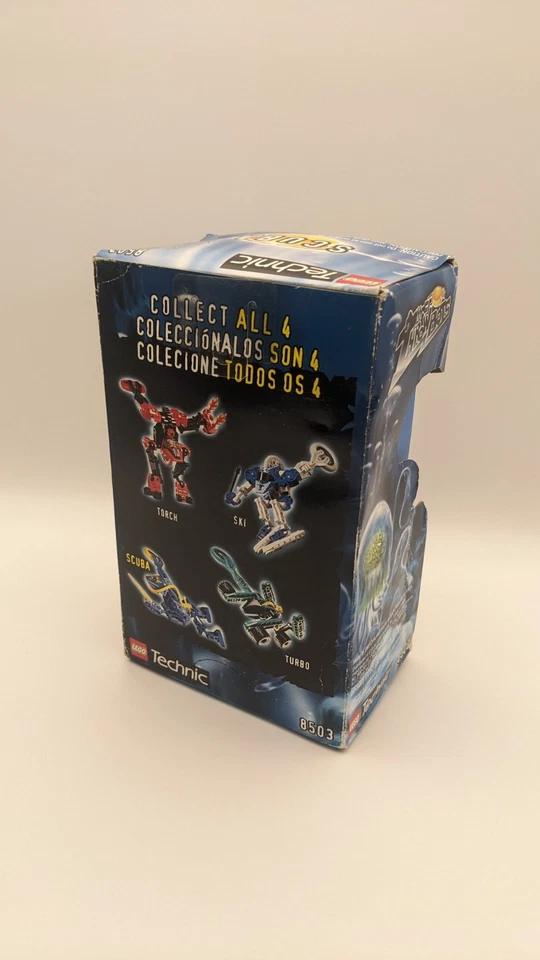 LEGO NEW Vintage 1999 TECHNIC Throwbot Slizer Scuba Sub 8503 MISB Factory Sealed - Image 2 of 3
