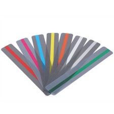 8Pcs Reading Strips Guided Highlight Colored Overlays Bookmark PlasticTool Small