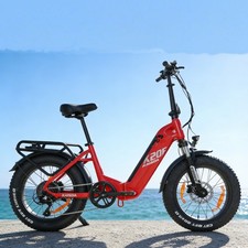 E-bike 20 Zoll Elektrofahrrad 350W 36V E-Mountainbike 900WH CityFatbike Ölbremse