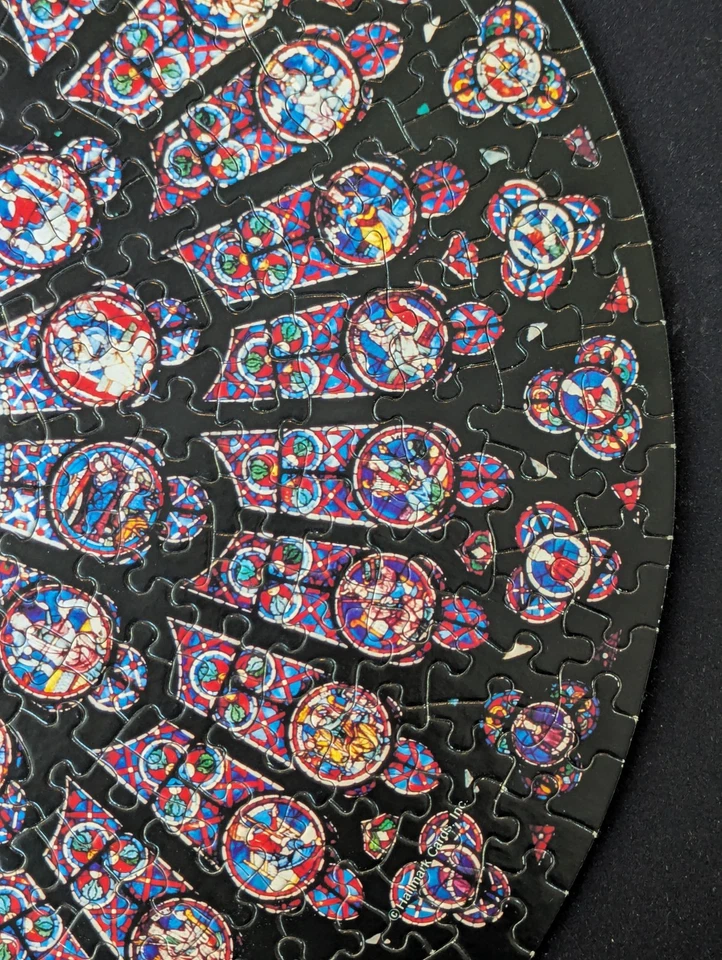 Springbok NOTRE DAME DE PARIS 500+ Circular Jigsaw Puzzle ROSE WINDOW PZL6505 - Image 2 of 4