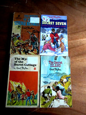 Bundle x 4 - Enid Blyton - Shock for the Secret Seven, The Secret Island, The My