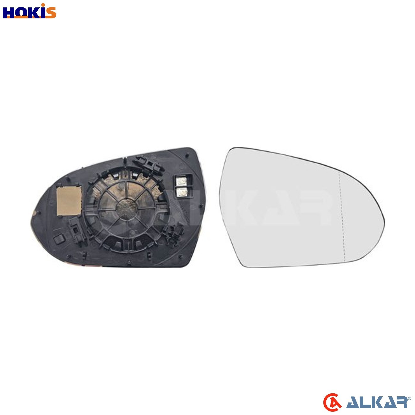 4x ✅Fits BLIC 6102-02-1273172P Side mirror glass Aspherical Left/Rig ⭐UK Seller⭐ - Image 7