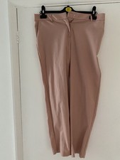 Women's Pink Trousers Size 14