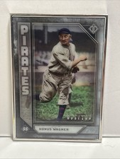 2019 Topps Transcendent Honus Wagner Transcendent Icons 099/100 Pirates