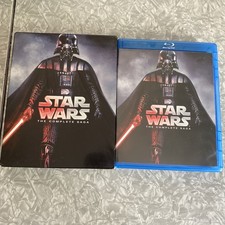 Star Wars: The Complete Saga (Blu-ray Disc, 2011) w/ Slipcover Excellent Discs