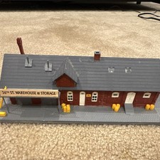 HO-Scale Rare 36th St.warehouse Building Kit