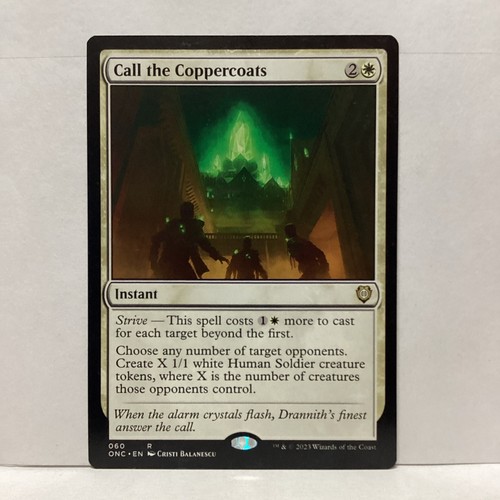 Magic: The Gathering Call the Coppercoats Commander: All Will Be One #060