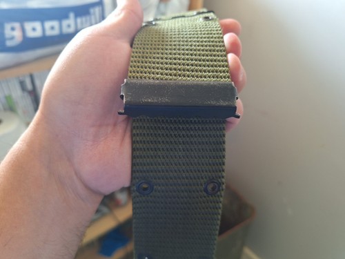 U.S. Army Individual Equipment Nylon LC-2 Belt Size Medium Used - Picture 9 of 11