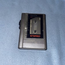 VTG Sanyo M-G9 Cassette Player Tape Electronic Tested Works Weird Sound Quality